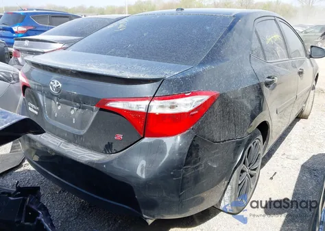 2016 Toyota Corolla S Premium from USA, damaged, VIN 2T1BURHE6GC585264